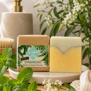 savon dynamisant menthe litsée citronnée savon dynamisant menthe litsée citronnée