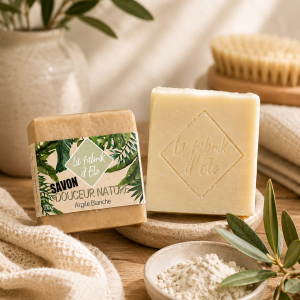 savon bio à l'argile blanche savon bio à l'argile blanche