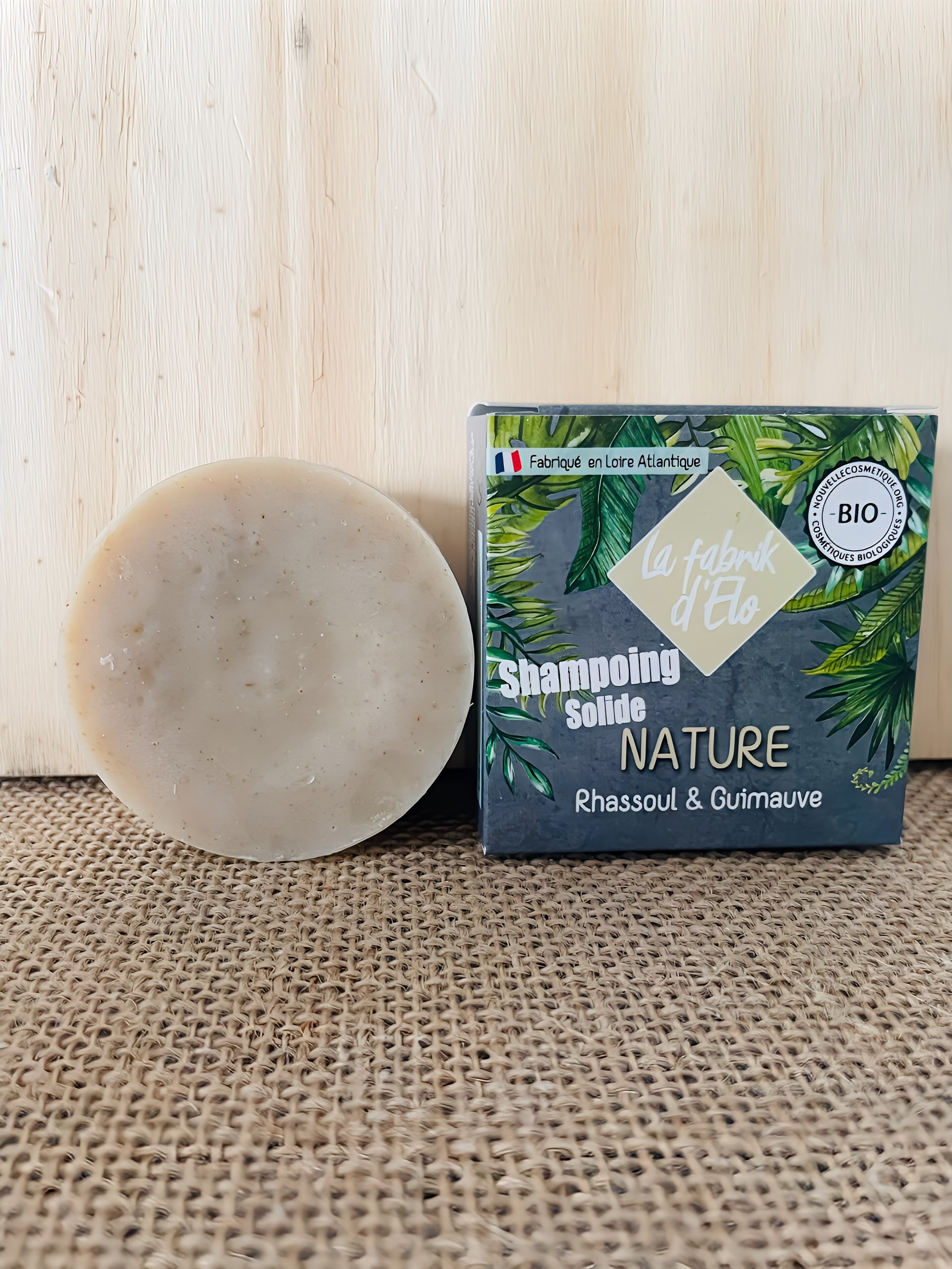 Shampoing Solide Nature - Avec emballage