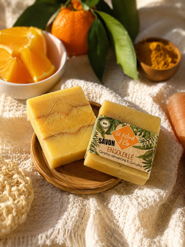 Savon Ensoleillé – Clémentine Carotte & Curcuma